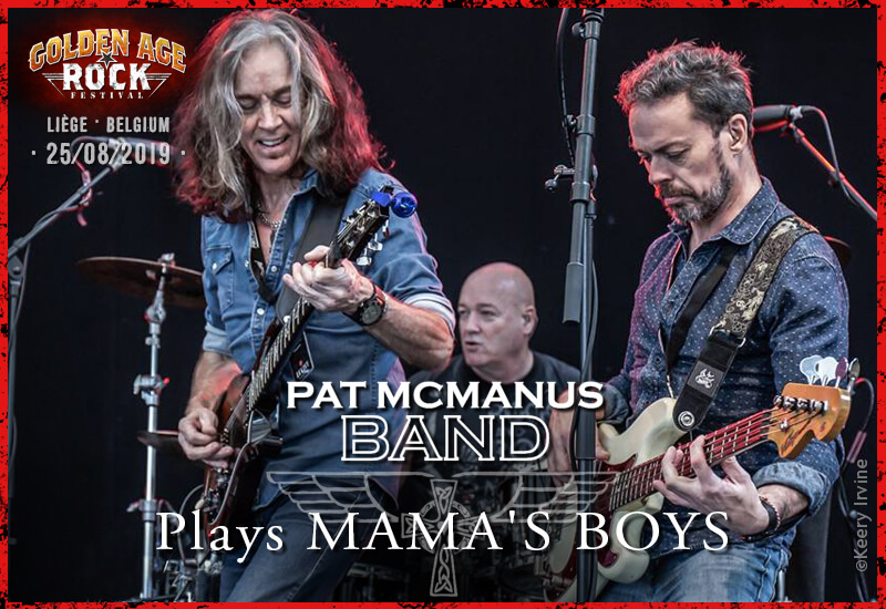 Pat McManus plays Mama’s Boys